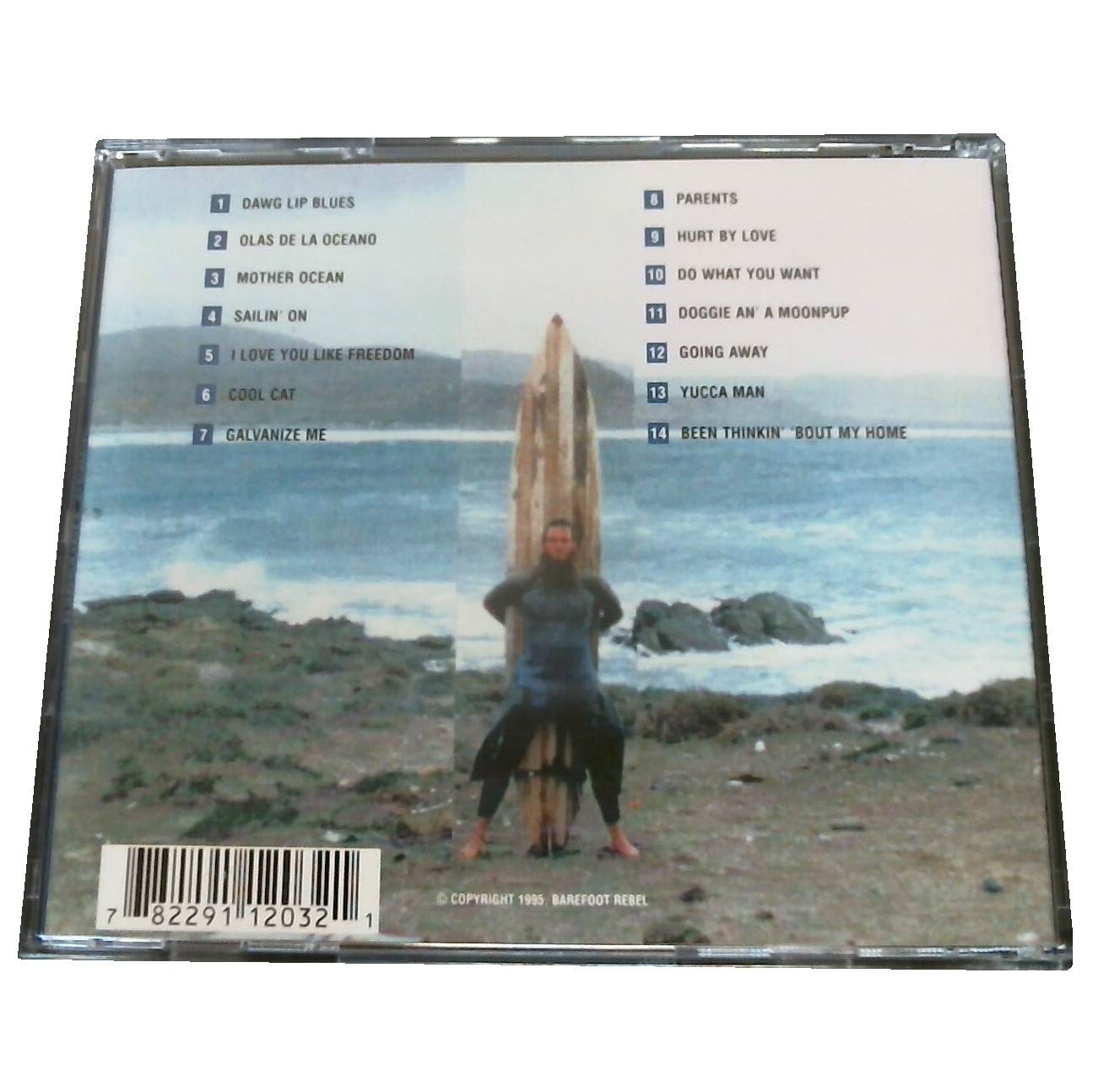 Barefoot Rebel CD | Impulse Surf